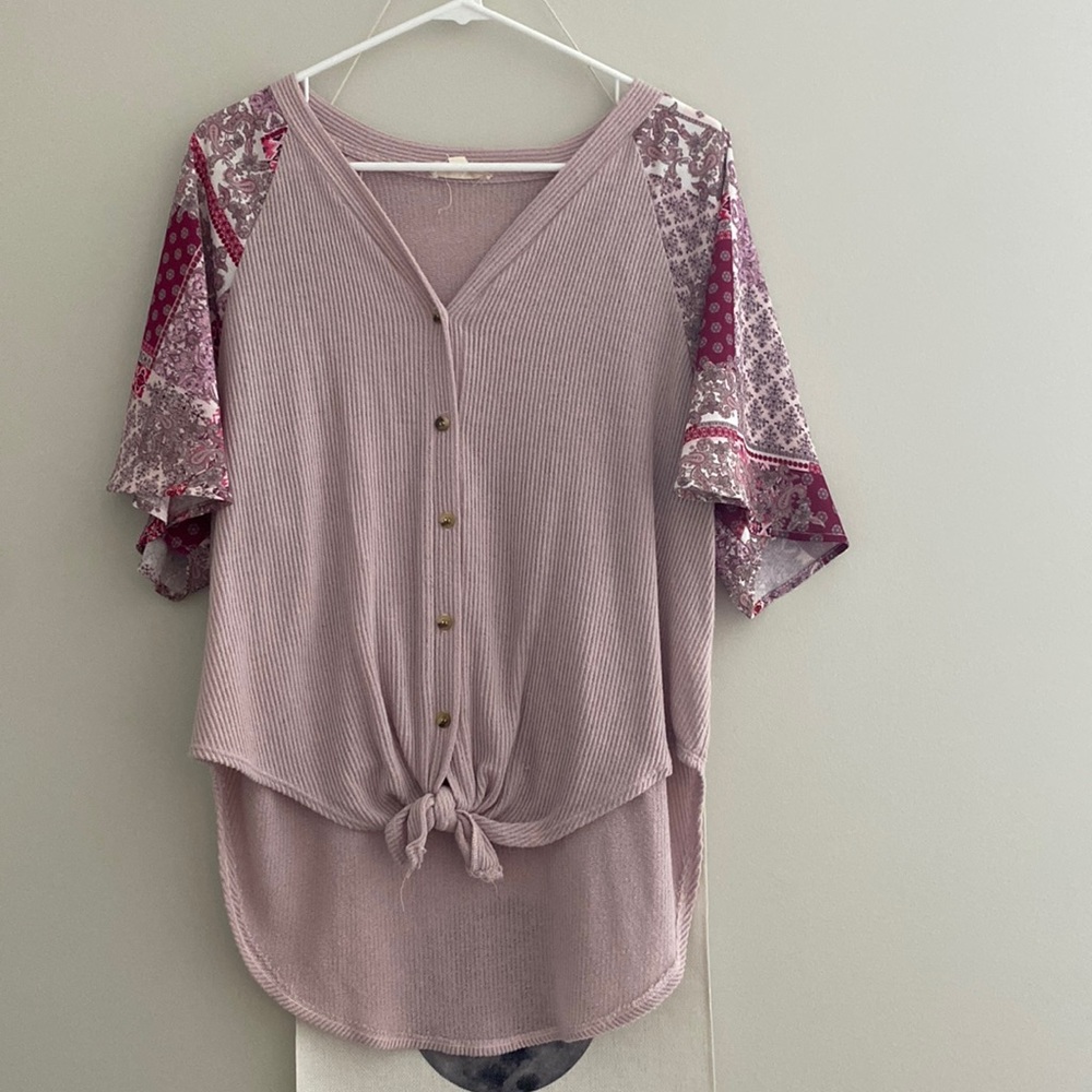 Altar’d State Pink Blouse